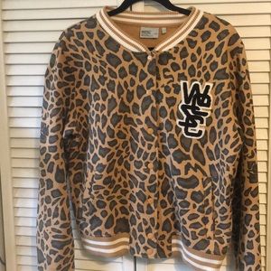 Wesc varsity bomber jacket.